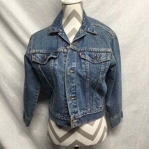 Levi’s Womens Blue Denim Jean Jacket, Sz S